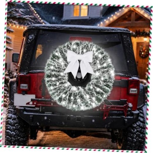 Christmas car wreath spare - wreath,