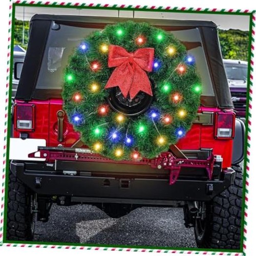 Christmas car wreath spare - wreath,